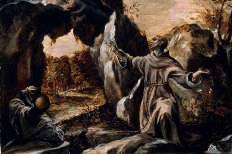 san francesco riceve le stimmate
