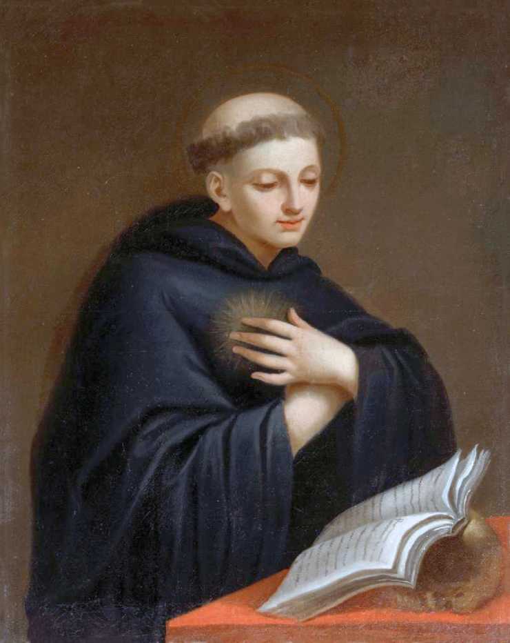 san nicola da tolentino in preghiera