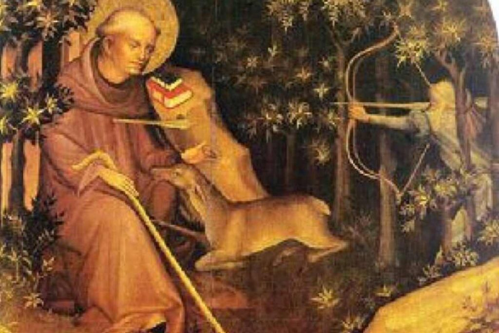 sant'egidio seduto