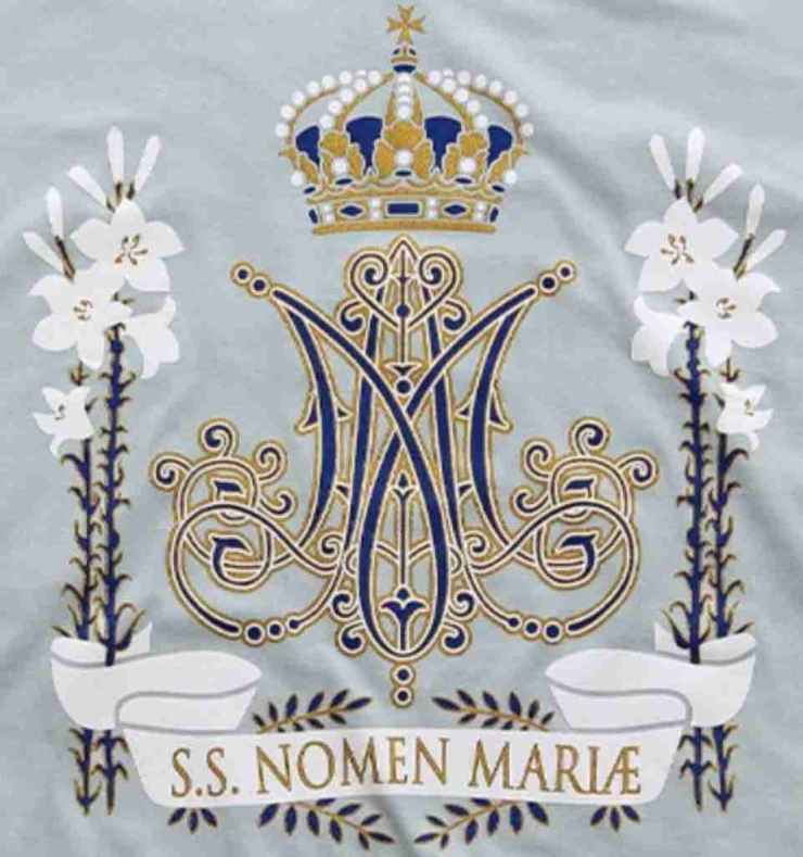 stemma santo nome di maria