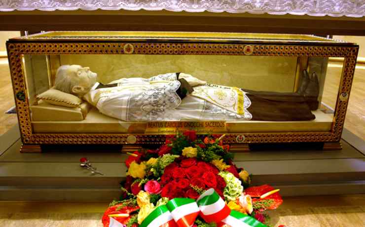 il corpo di don carlo gnocchi