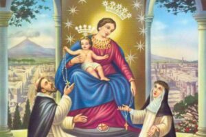 quadro madonna del rosario