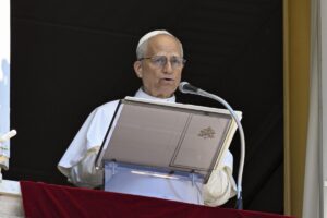 papa leone all'angelus
