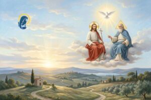la trinità in cielo