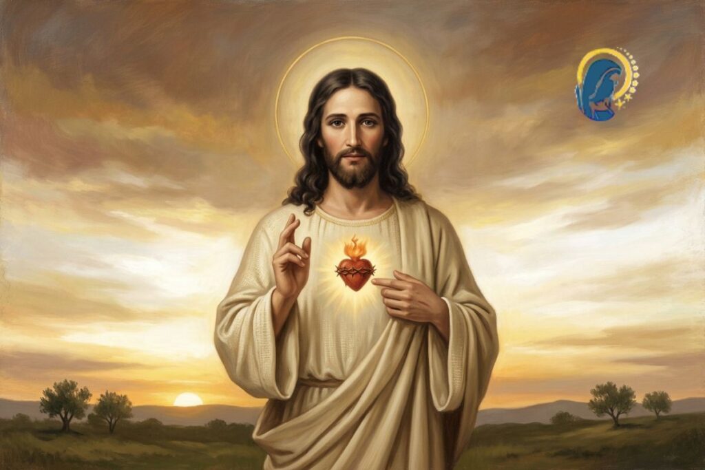 gesù che ci indica il suo cuore