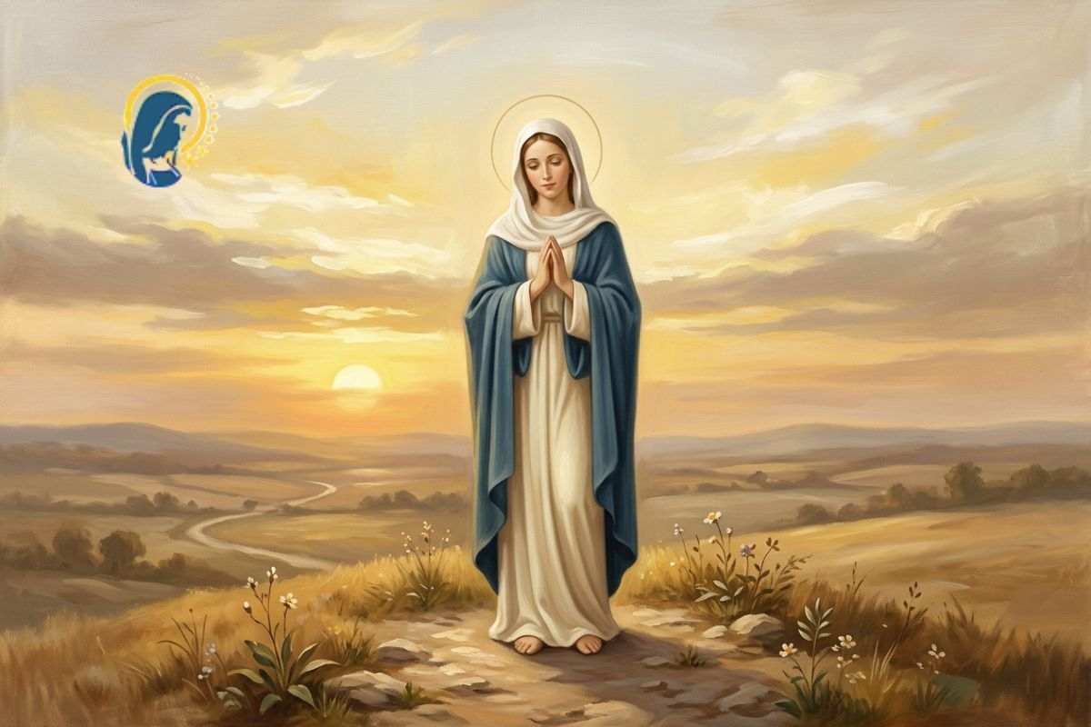 maria che prega